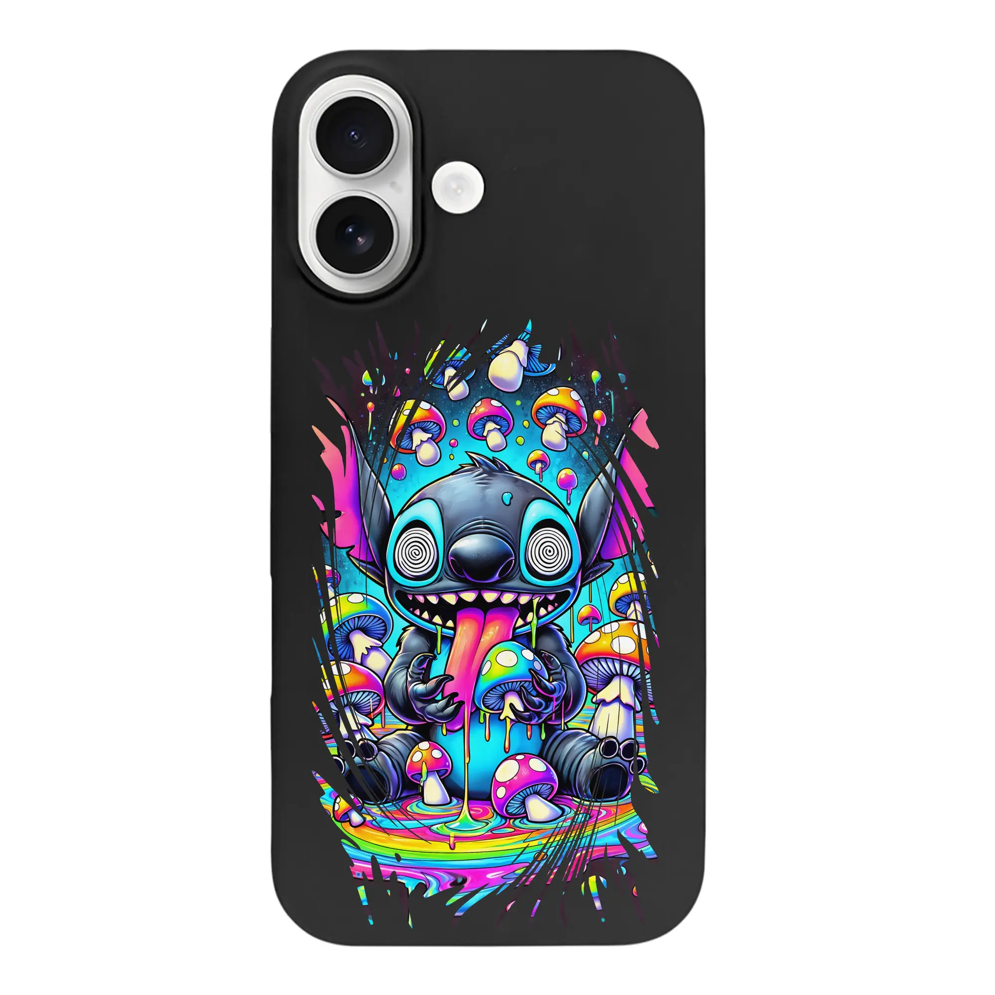 リロ＆スティッチ グッズ スティッチ - iPhone 17 シリーズ シリコンケース 薄型 耐衝撃 指紋防止 ソフトタッチカバー 精密フィット 傷防止 保護ケース iPhone 17/17 Air/17 Pro/17 Pro Max 対応